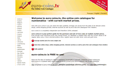 Desktop Screenshot of euro-coins.tv